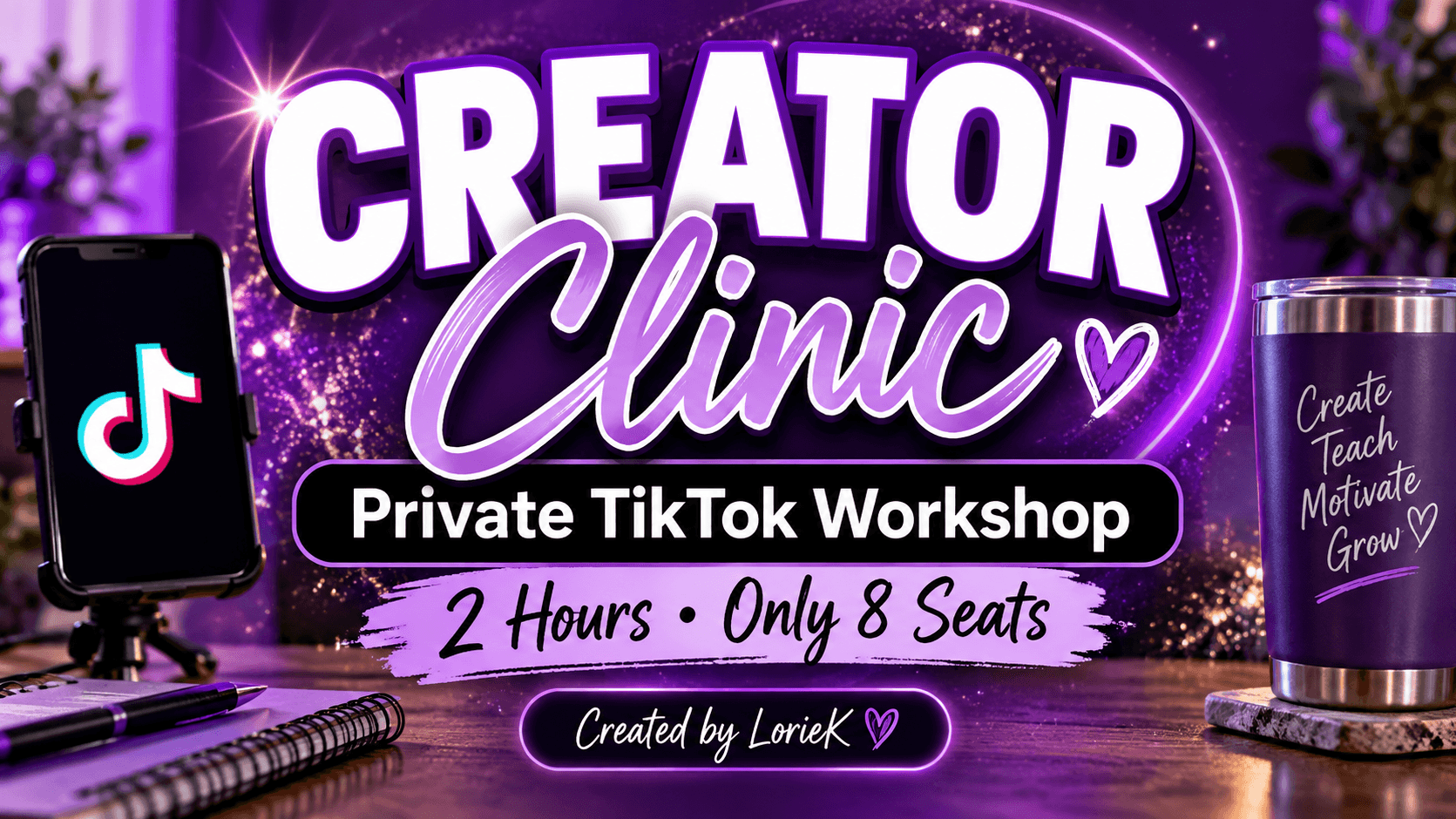 Saturday Creator Clinic | Private TikTok Workshop
