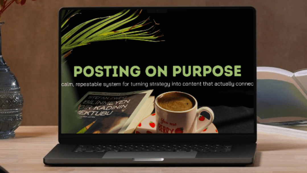 Posting With Purpose Workshop & Template Bundle