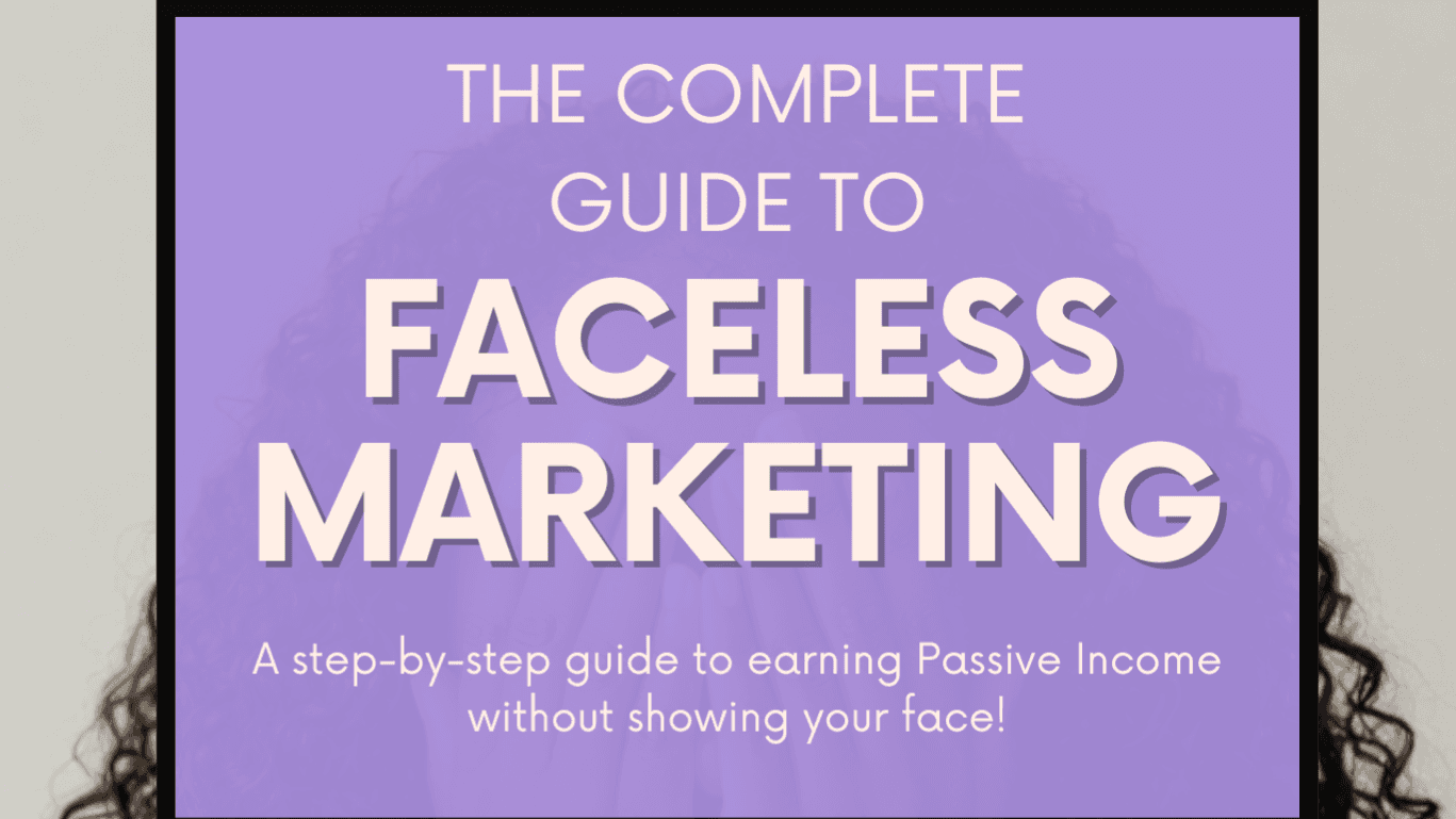 Get My Faceless Marketing Guide Now!