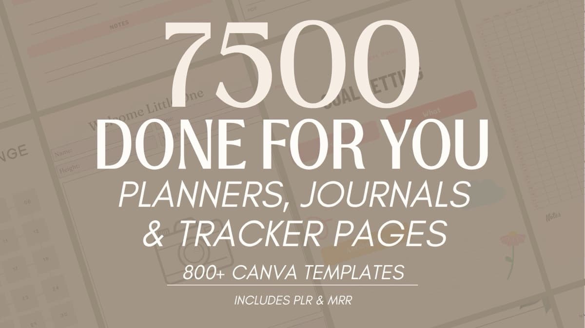 ✨ The Ultimate Planner & Digital Creator Vault
