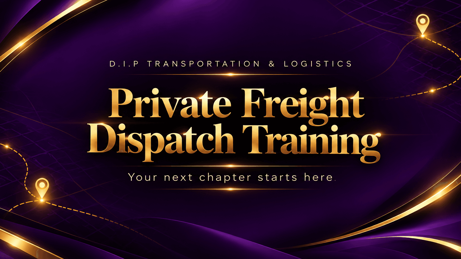 Private 1-on-1 Freight Dispatch Training