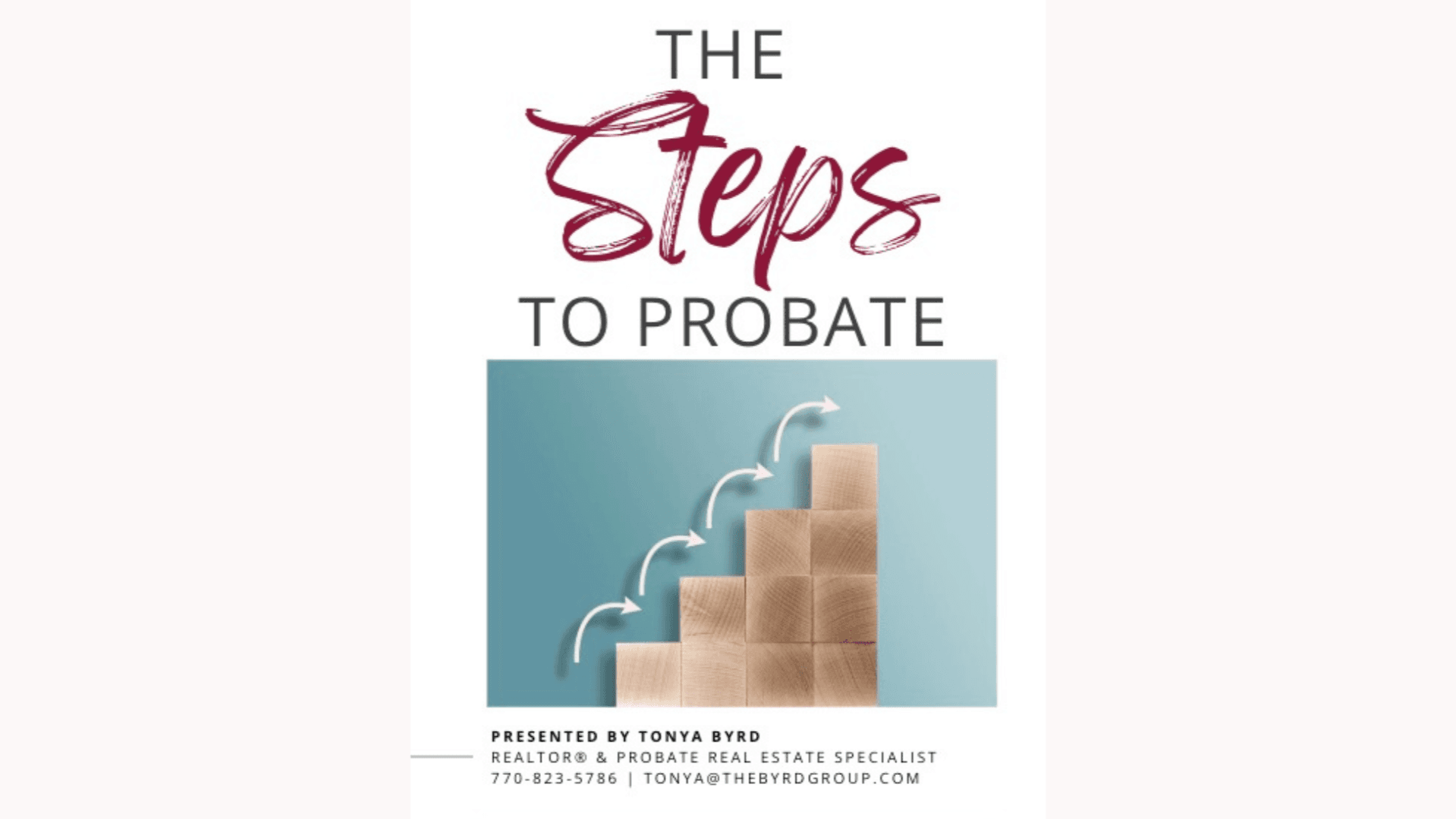 The 15 Steps To Probate. In Order!