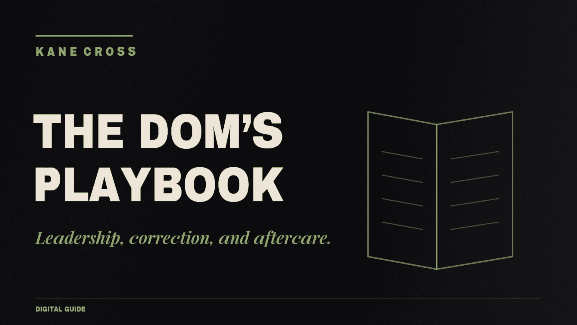The Dom's Playbook