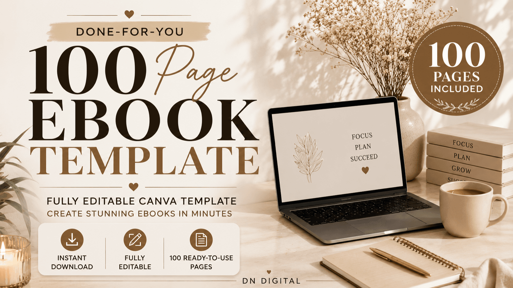 Done-For-You 100 Page Ebook Template