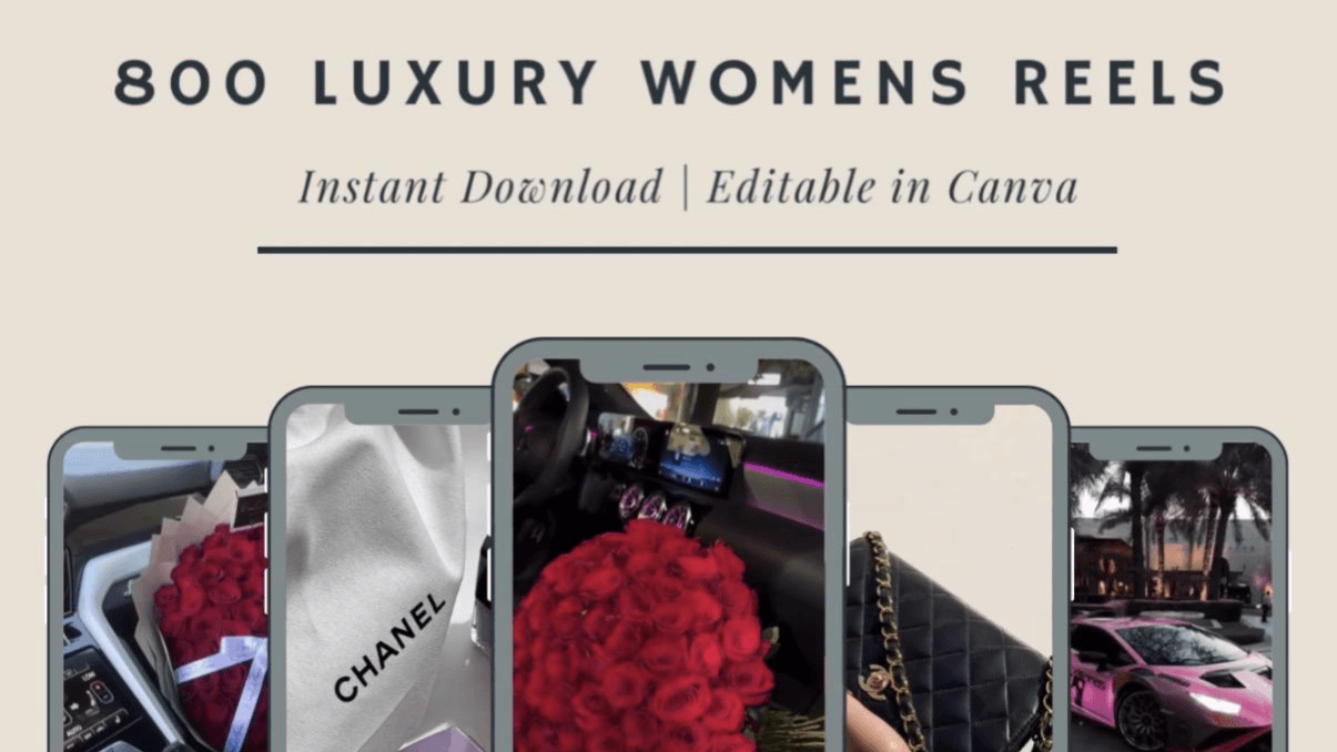 Ladies Luxury Faceless Reels