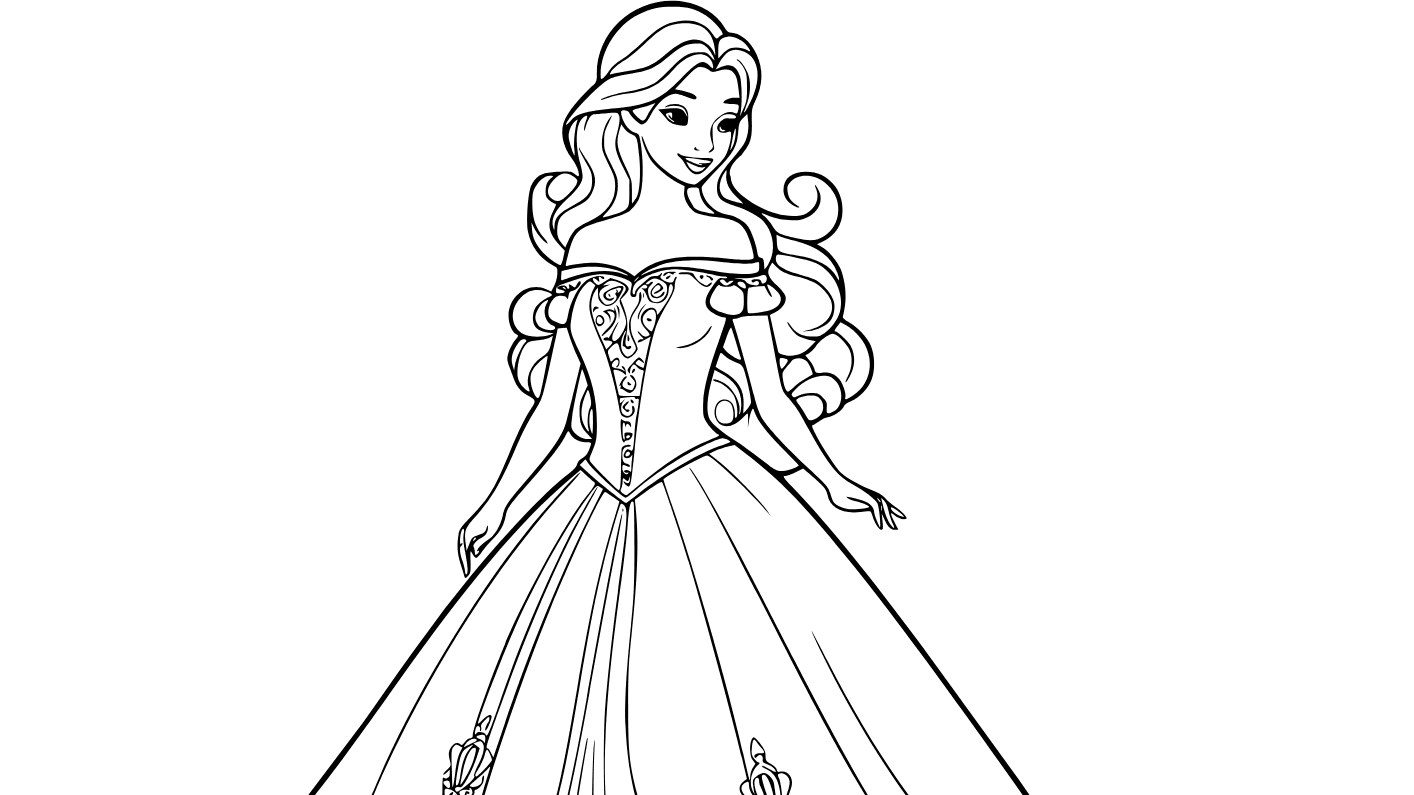 Get My PRINCESS COLOURING BOOK Now!
