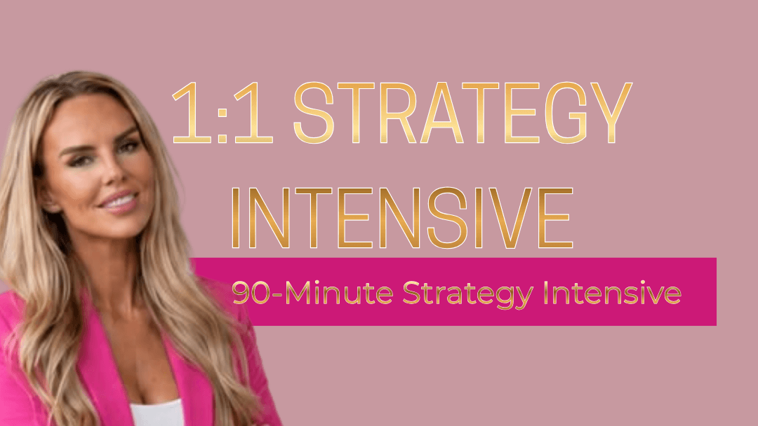 1:1 90 Minute Strategy Intensive