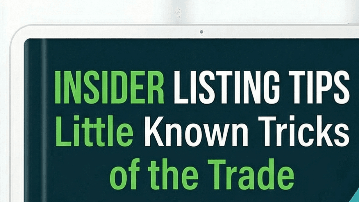 Insider Listing Tips