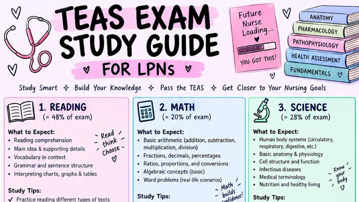 Digital Teas Exam Study Guide/Future LPN/Review