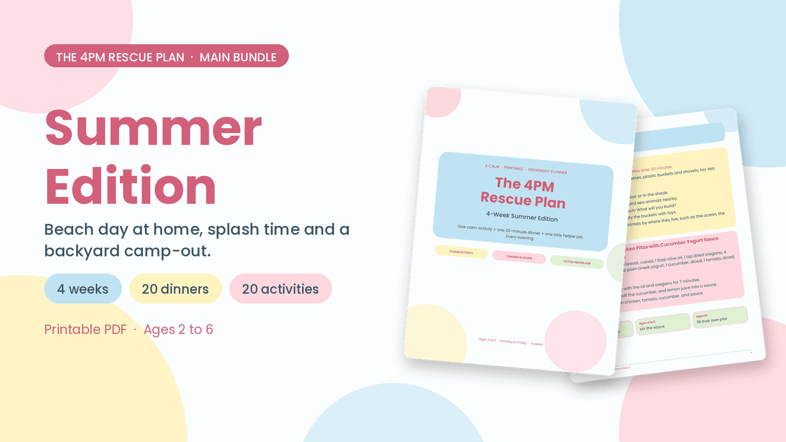 4PM Rescue Plan — Summer Edition