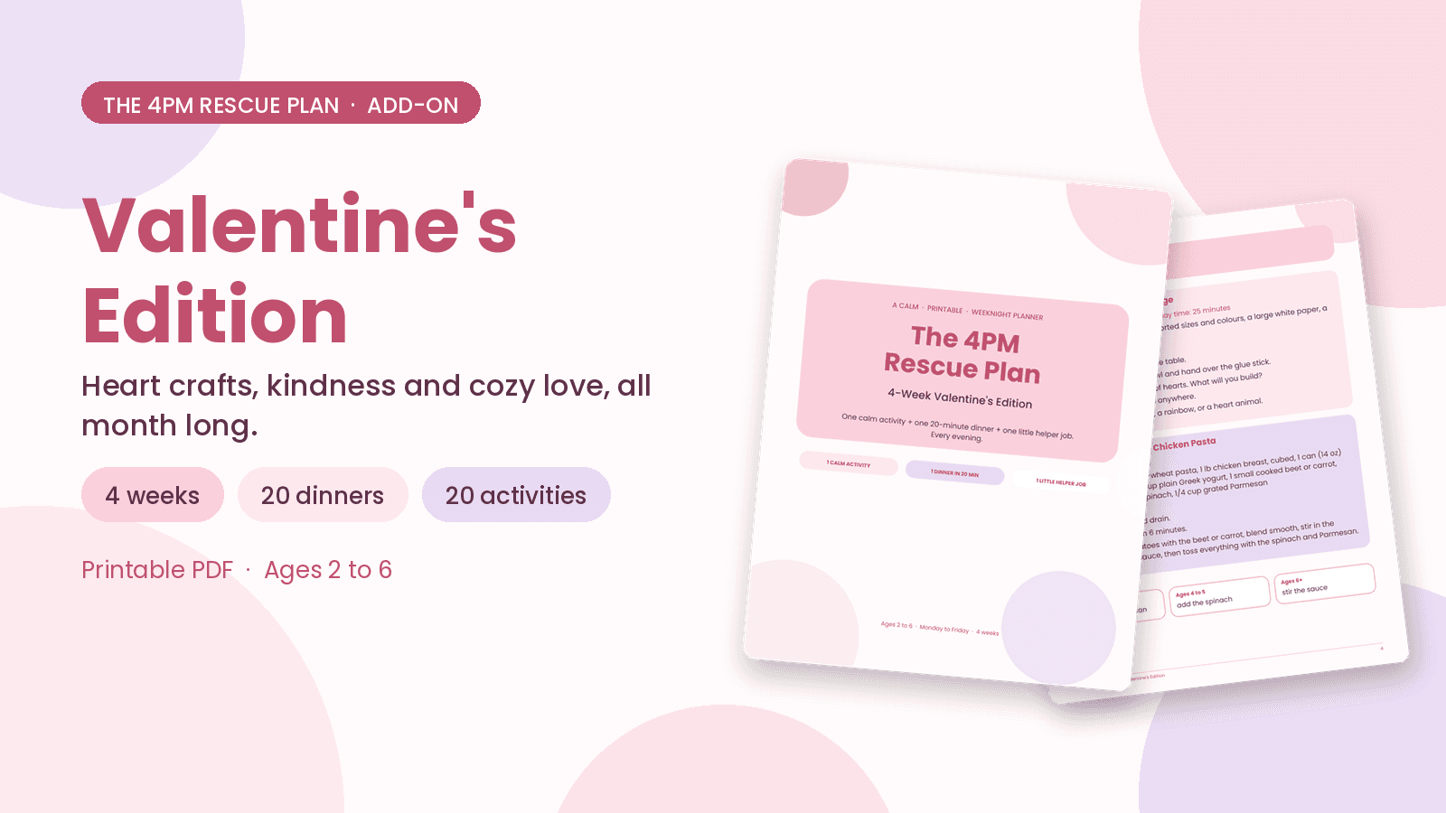 4PM Rescue Plan — Valentine's Edition
