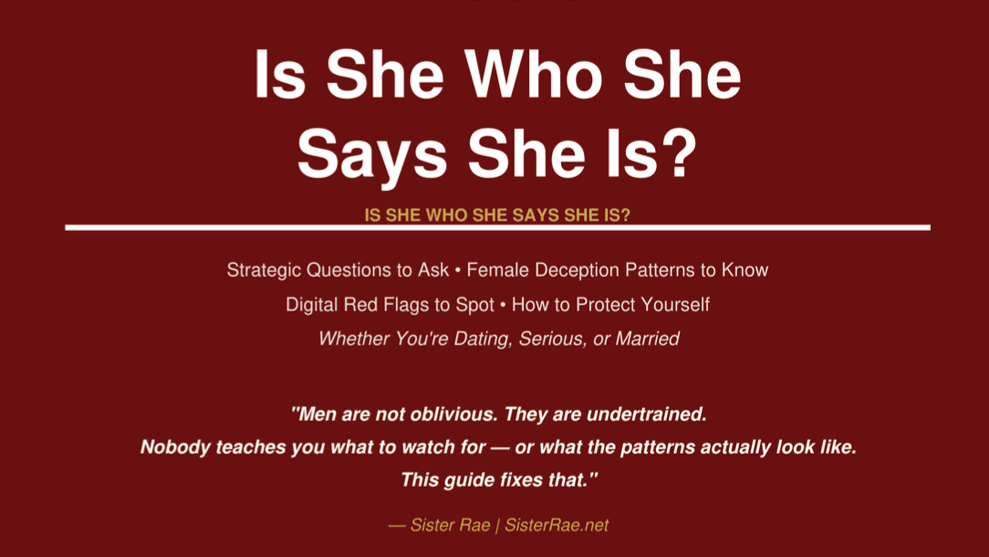 IS SHE WHO SHE SAYS SHE IS? — A Sister Rae Guide