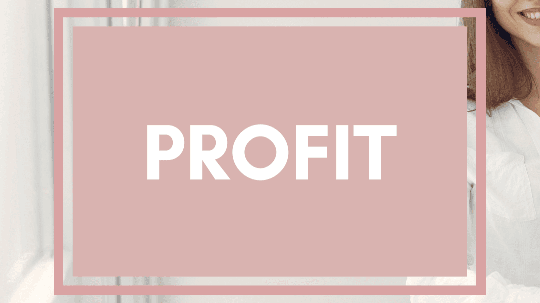 PROFIT PLAN - Strategy + Marketing + Profit