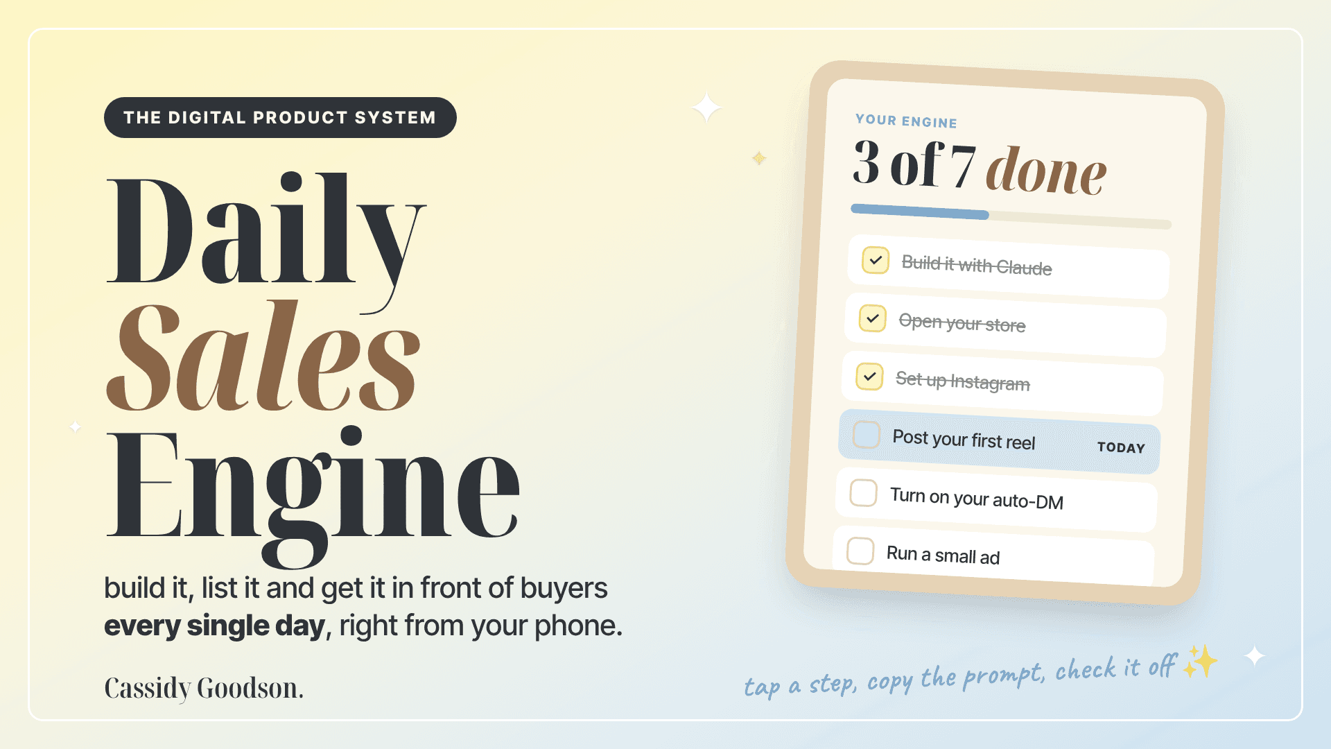 Daily Sales Engine
