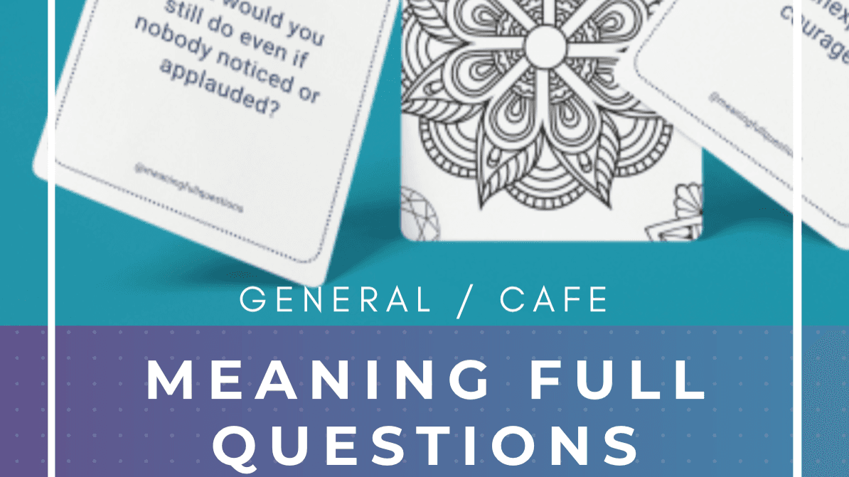 General Conversation Cards: Print & Color PDF