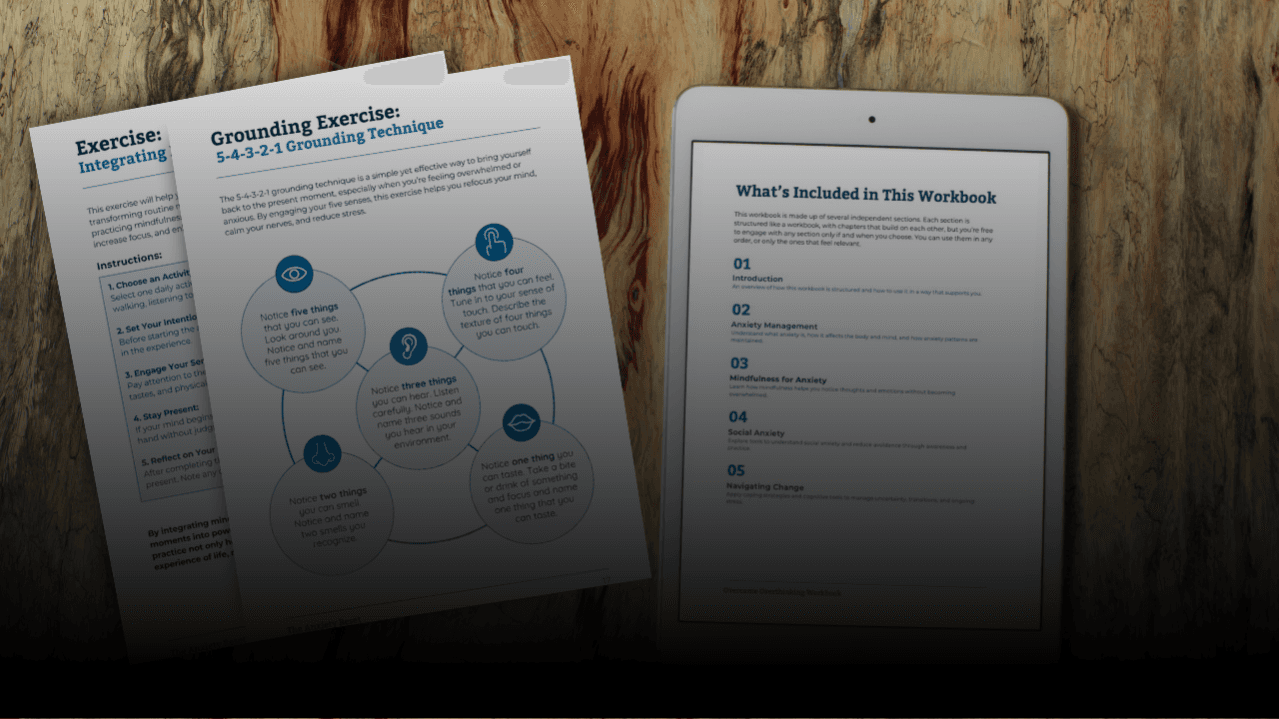 Overcome Overthinking Workbook
