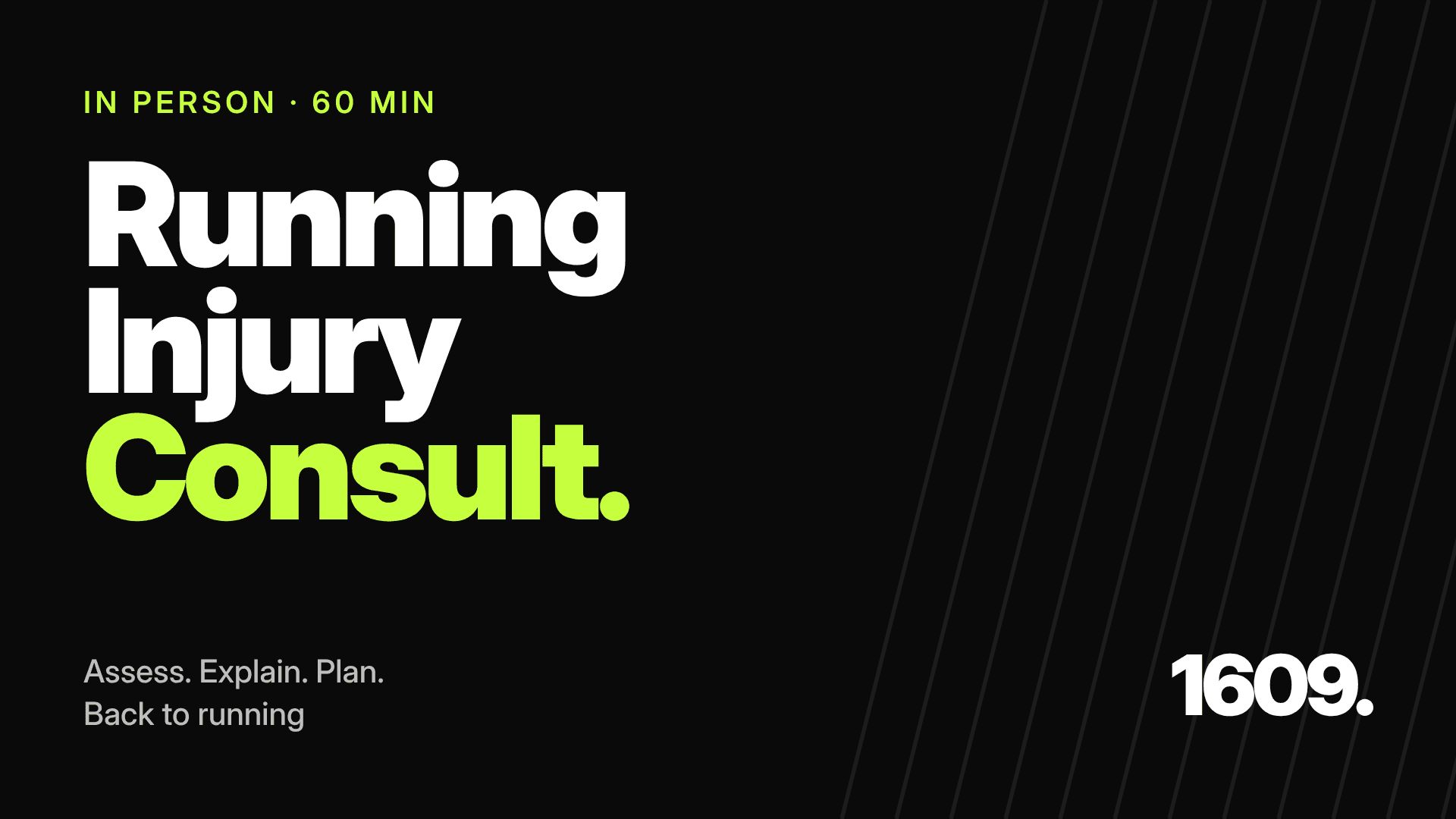 1:1 Running Injury Consult