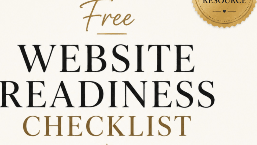 Free Website Readiness Checklist