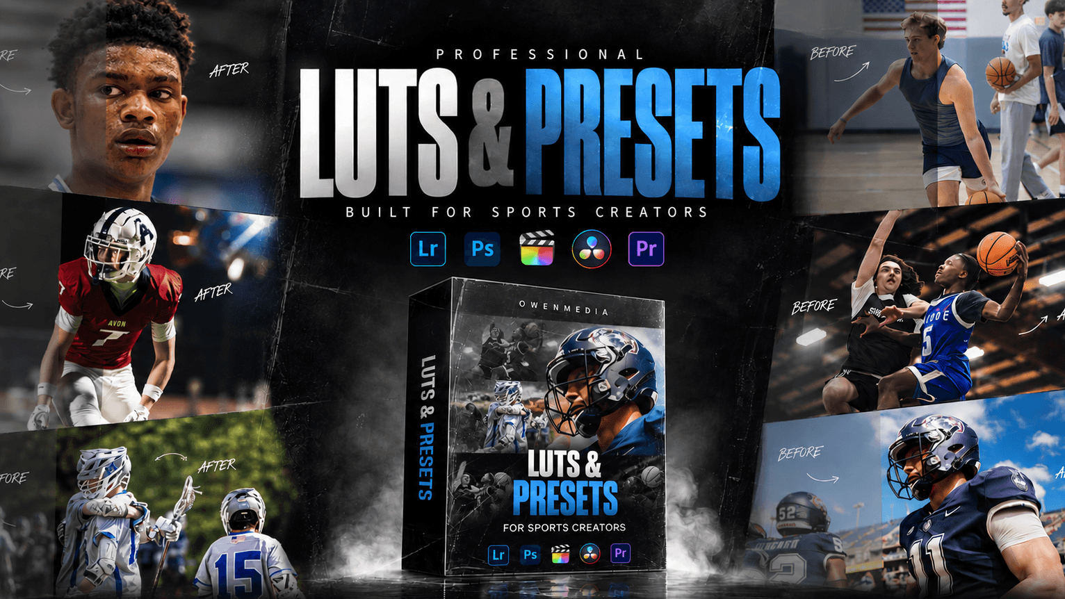 Sports Tailored LUT + Preset Pack