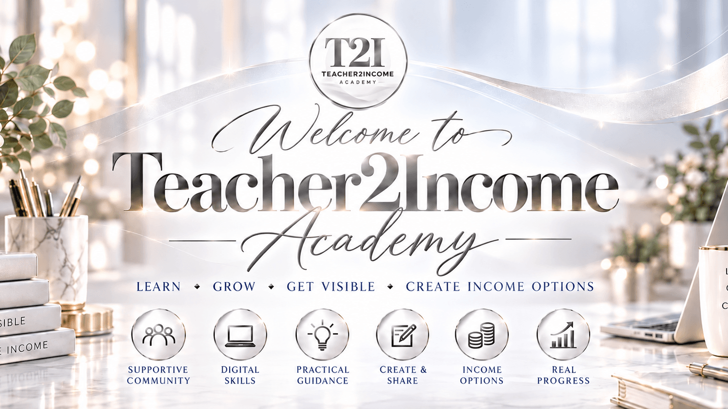 Join Teacher2Income Academy Now!