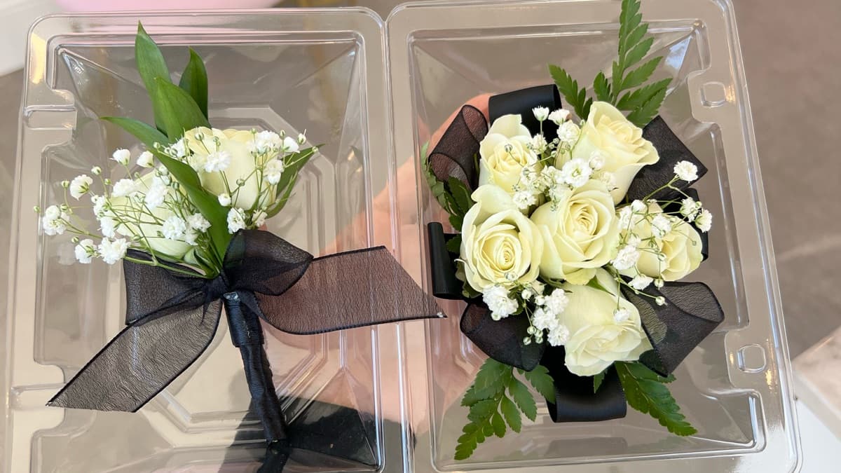 Corsage + Boutonnière Set