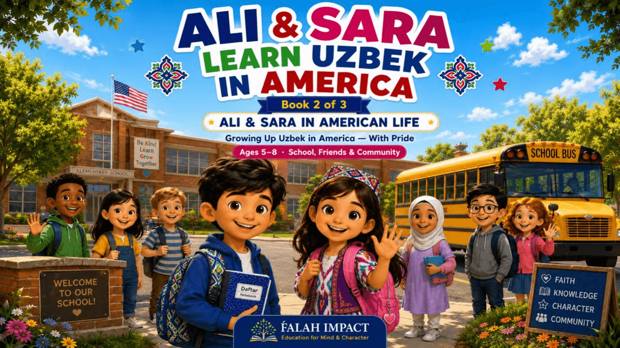 Ali & Sara Learn Uzbek in America