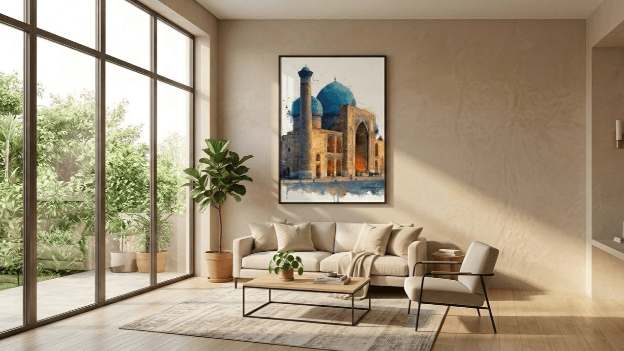 Samarkand Wall Art – Premium Panoramic Design