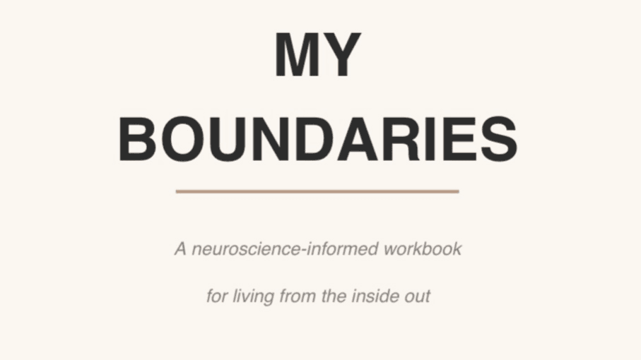My Boundaries Workbook