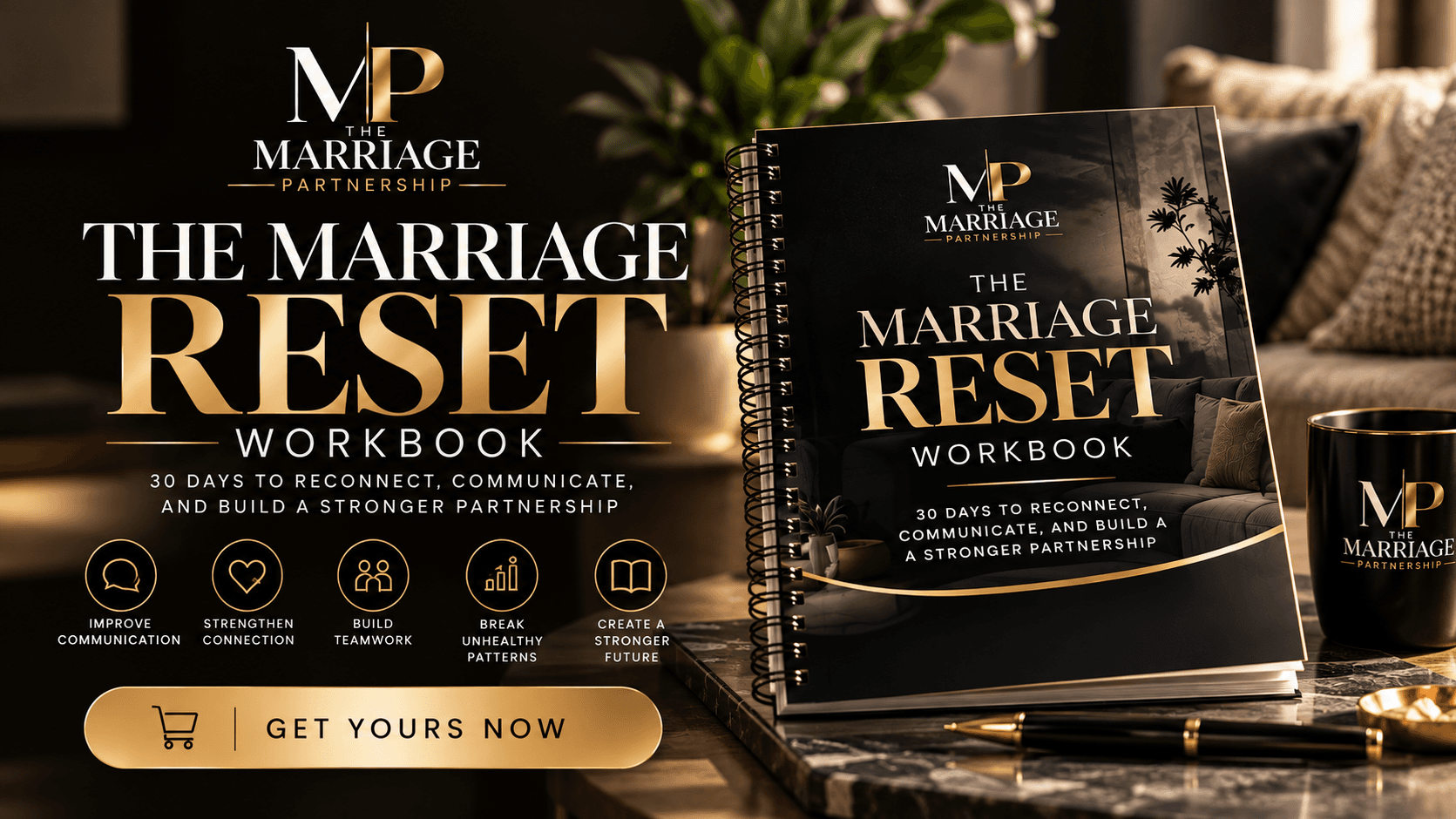 The Marriage Reset | A 30-Day Couples Workbook