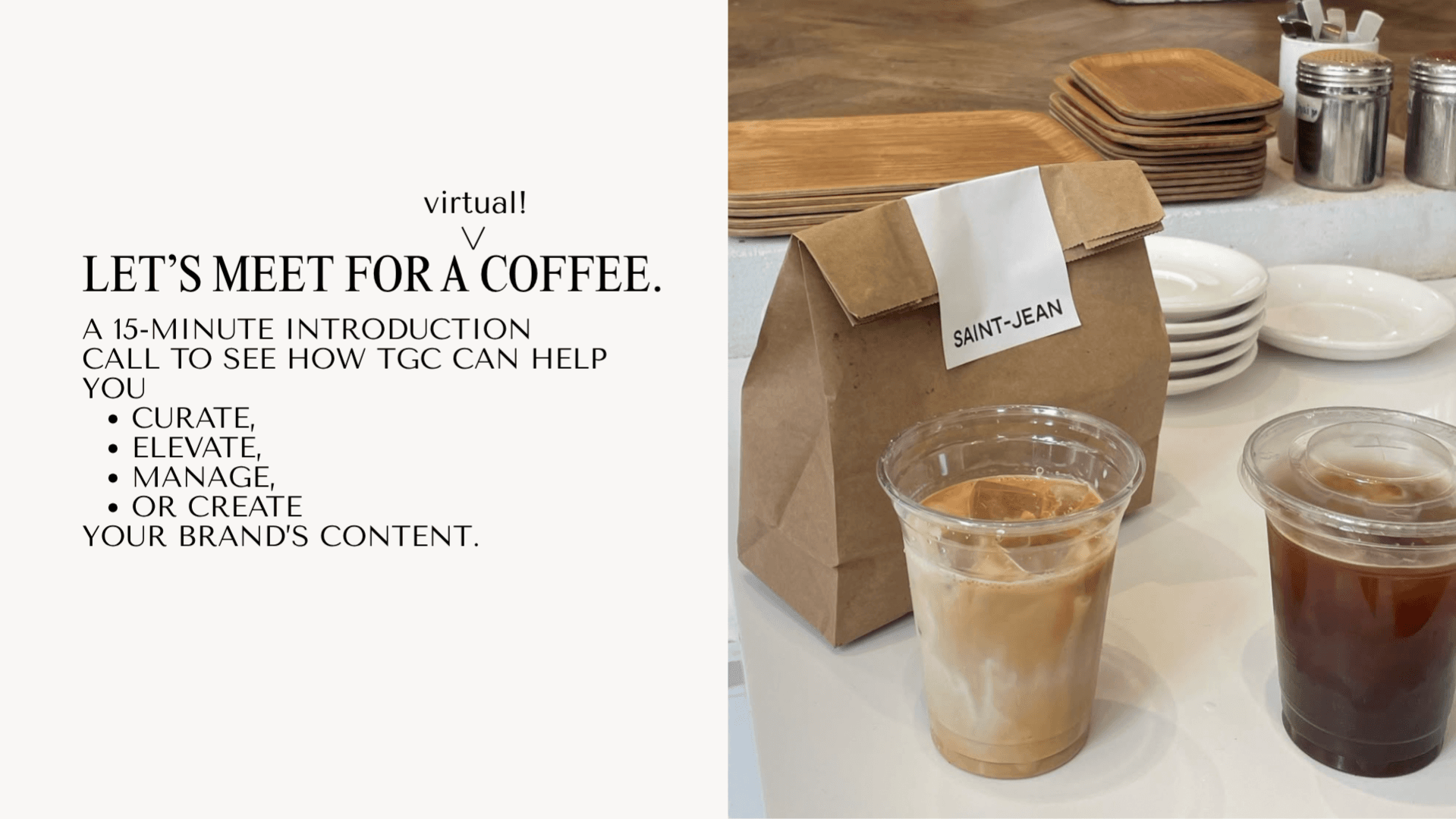 Let's have a Coffee.