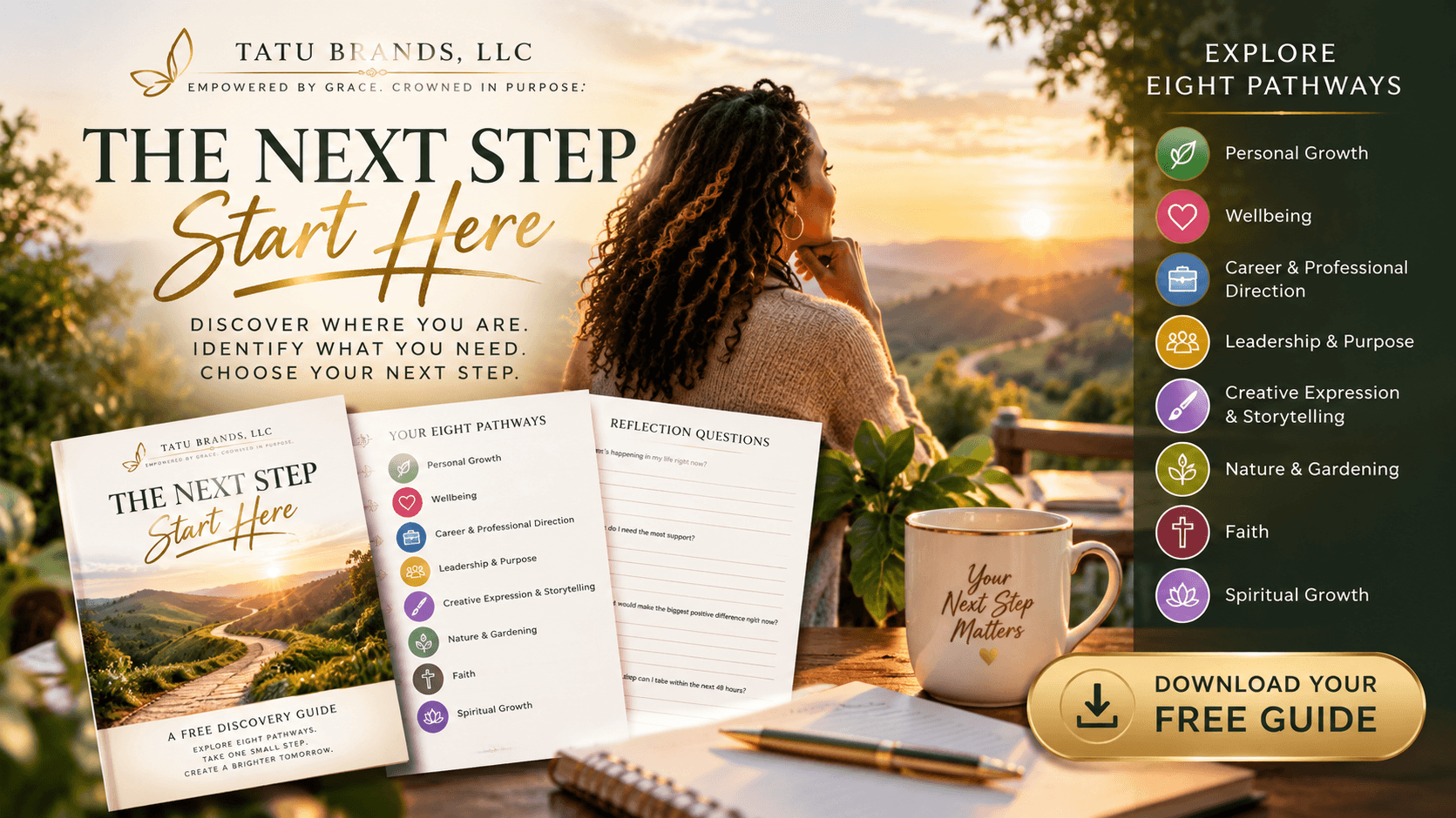 FREE: THE NEXT STEP — START HERE