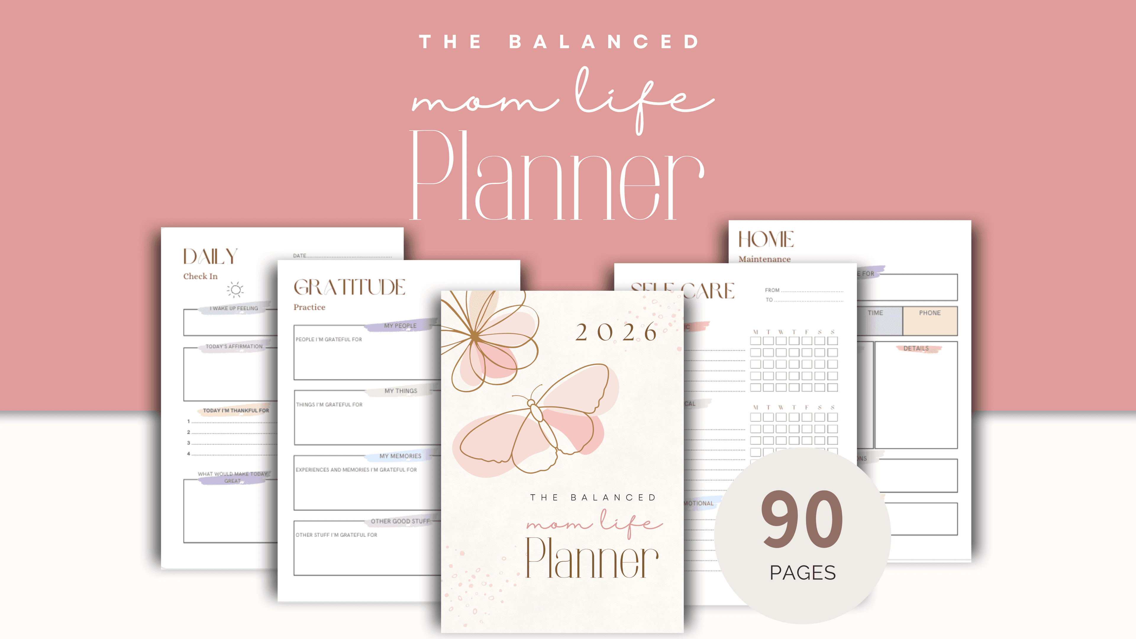 The Balanced Mom Life Planner