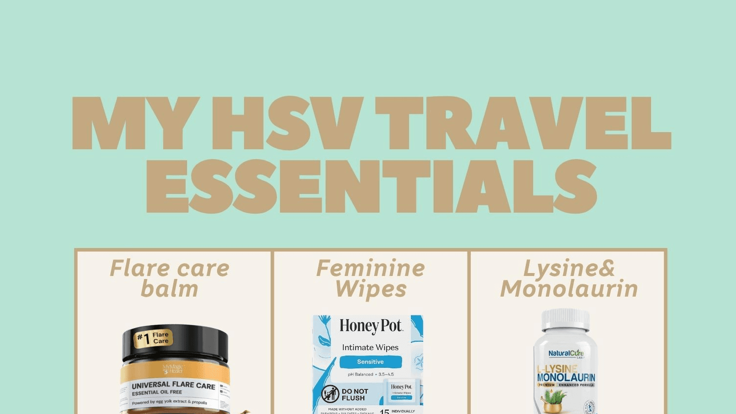 My HSV Travel Essentials✈️(Free)