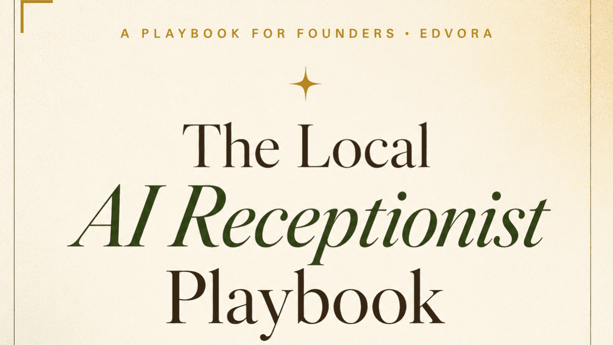 The Local AI Receptionist Playbook