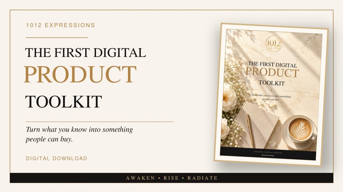 The First Digital Product Toolkit