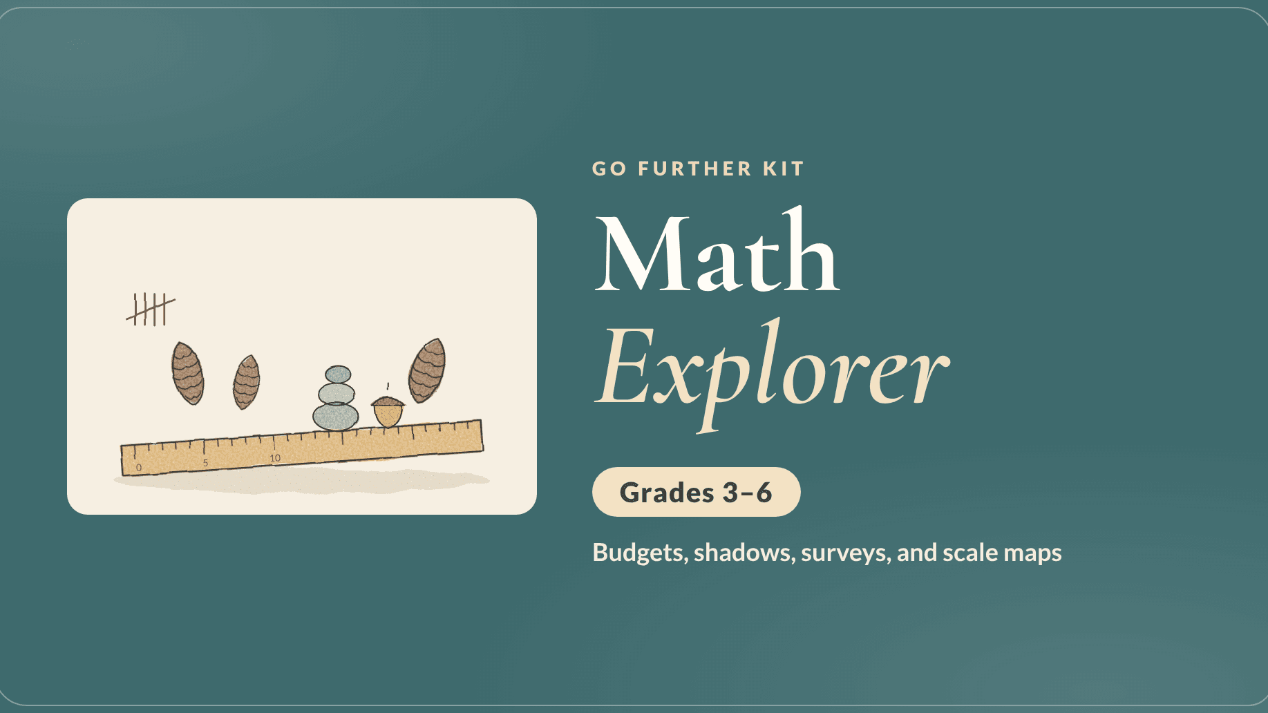 Math Explorer Go Further Kit (Grades 3–6)