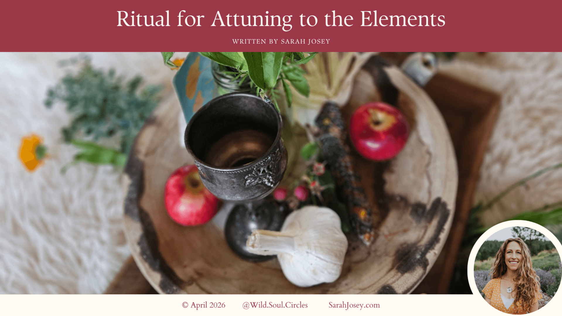Ritual for Attuning to the Elements