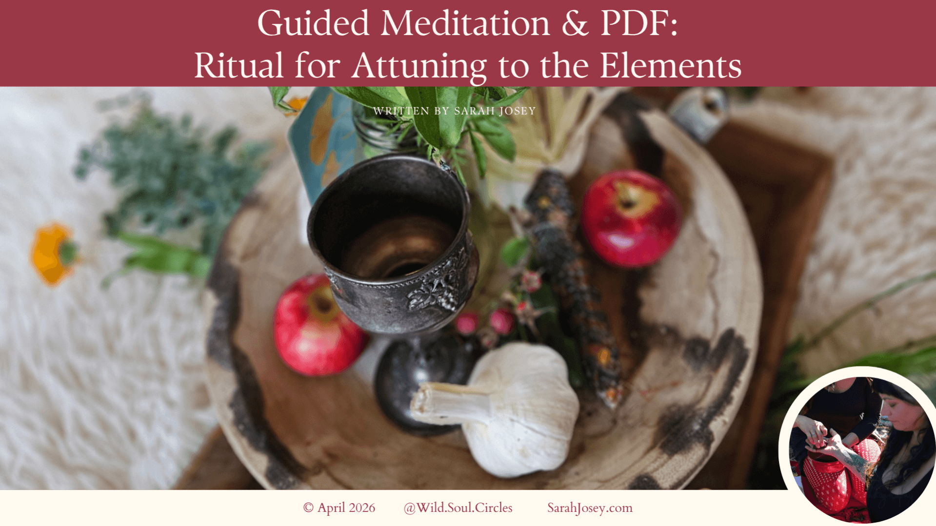 Guided Meditation & PDF: Elemental Attuning Ritual