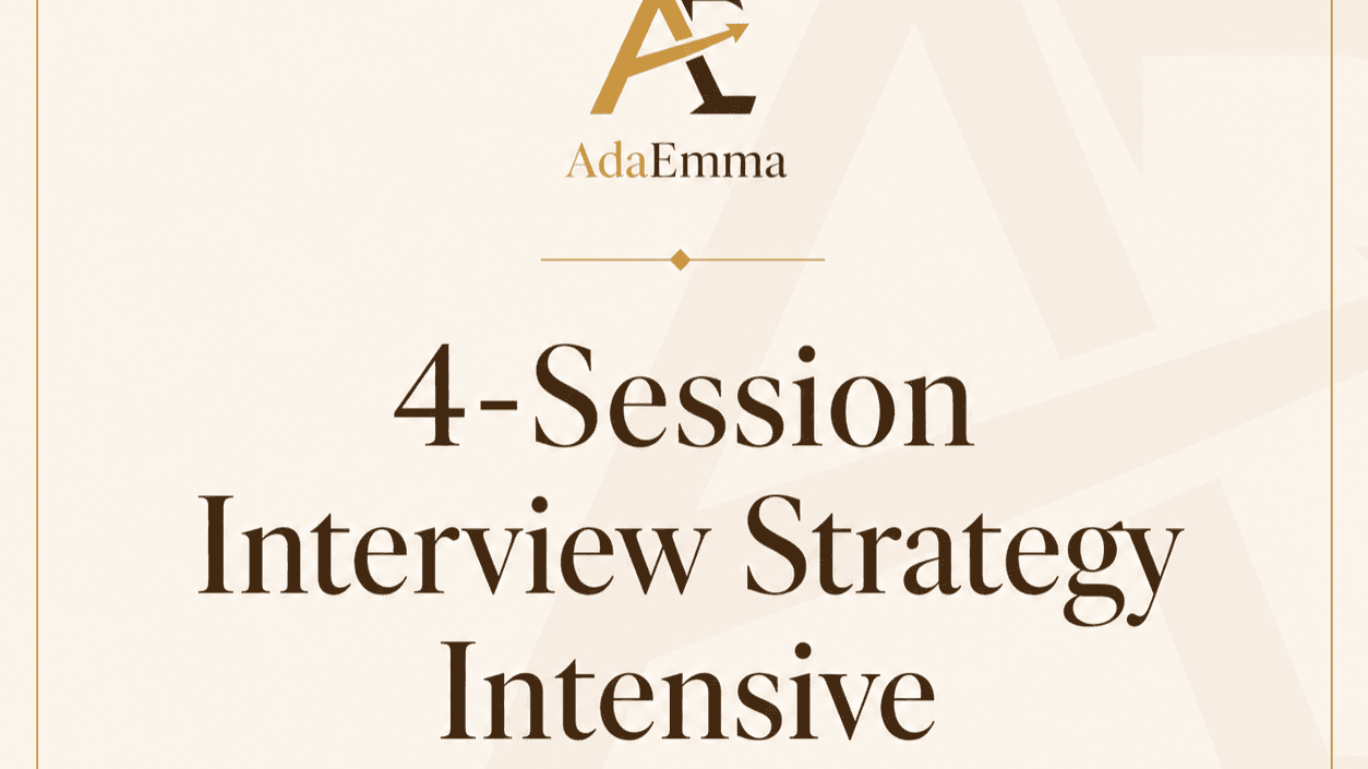 Interview-to-Offer Intensive