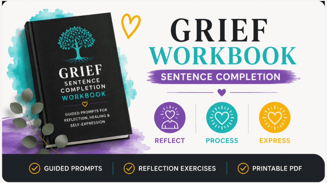 Grief Sentence Completion Workbook