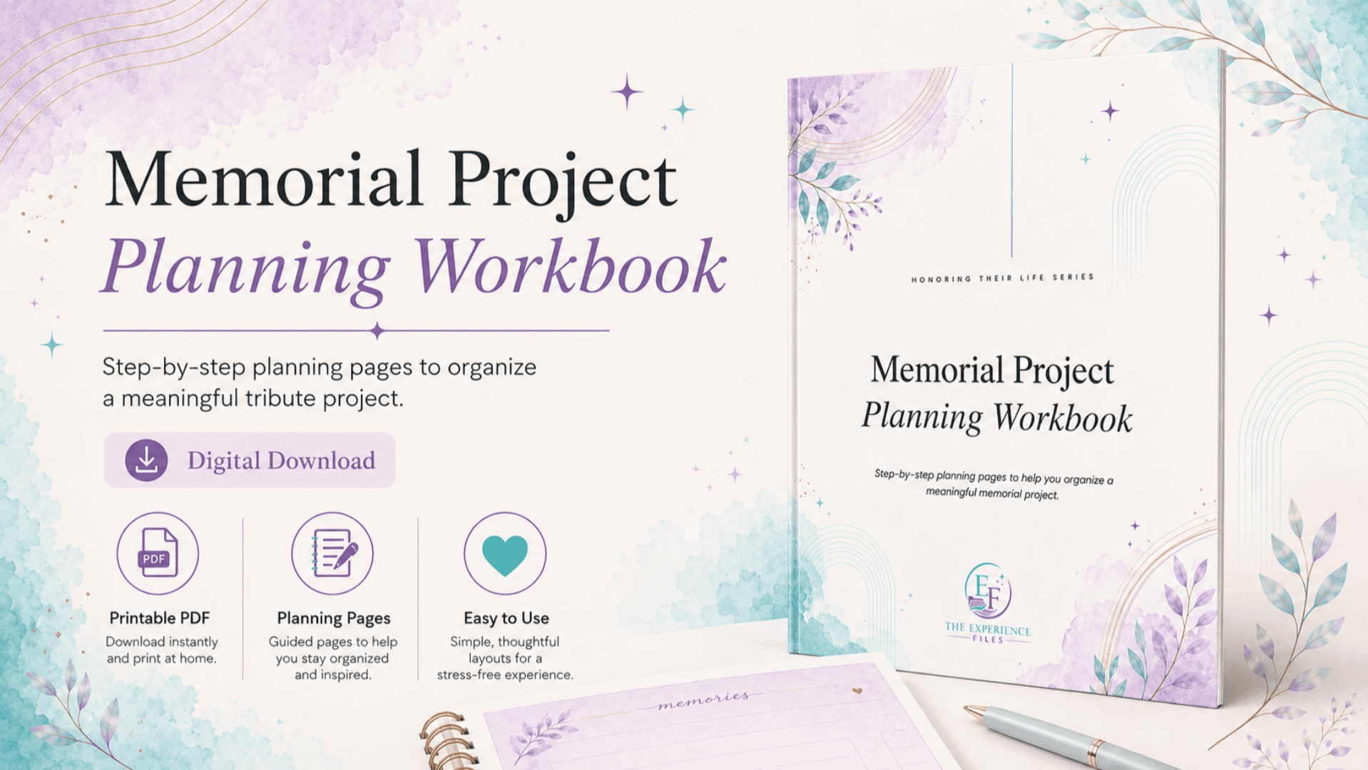 Memorial Project Planning Workbook