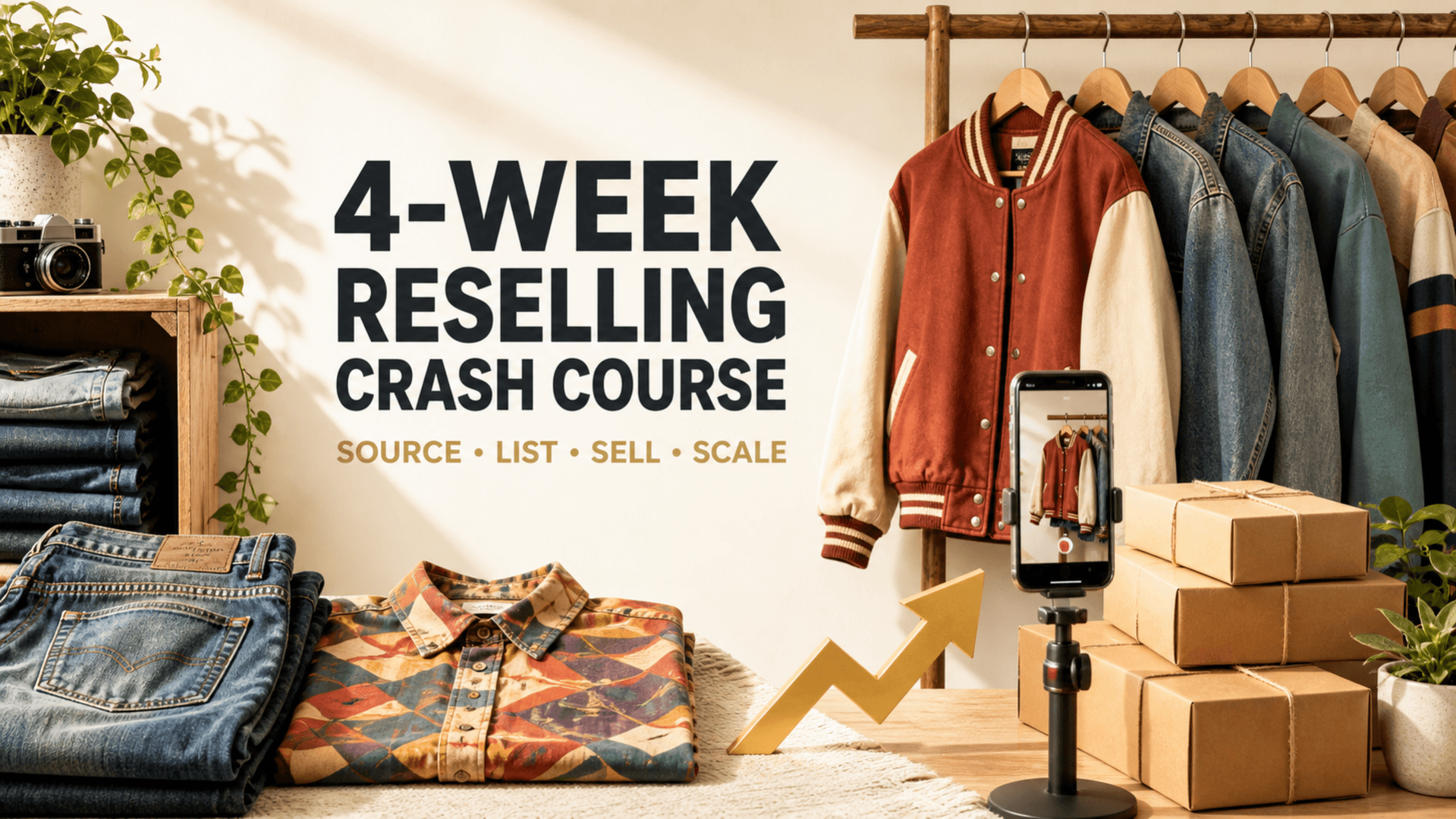 Reselling Crash Course — 4 Weeks 1-1 Coaching