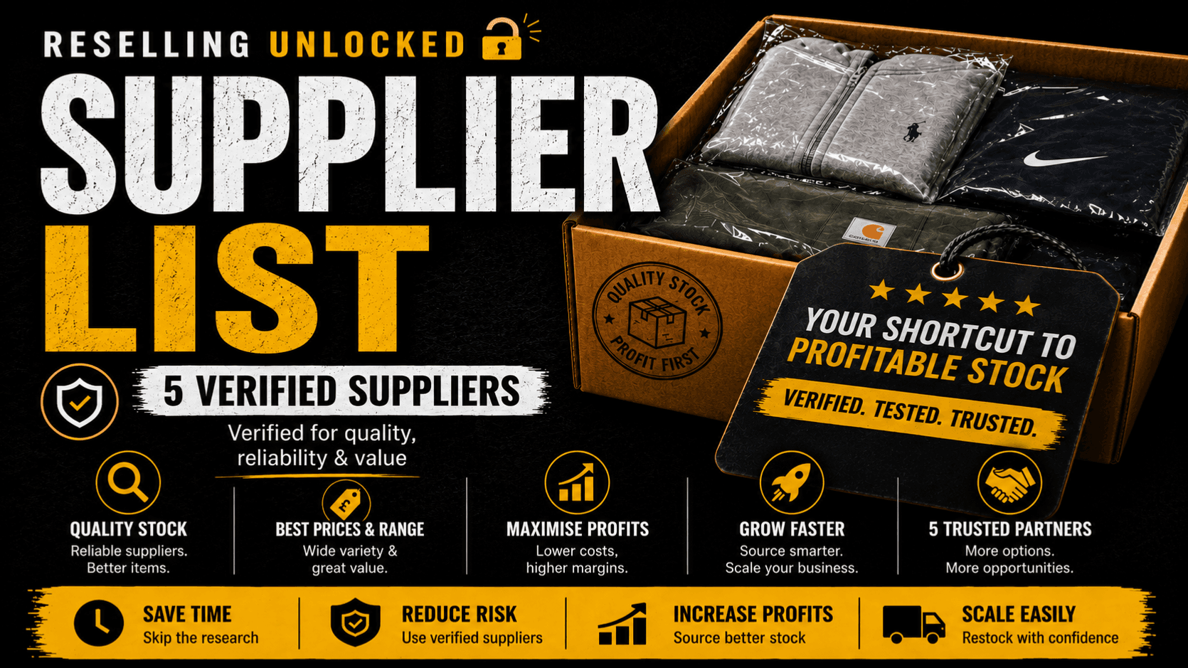 Get my Verified Supplier List