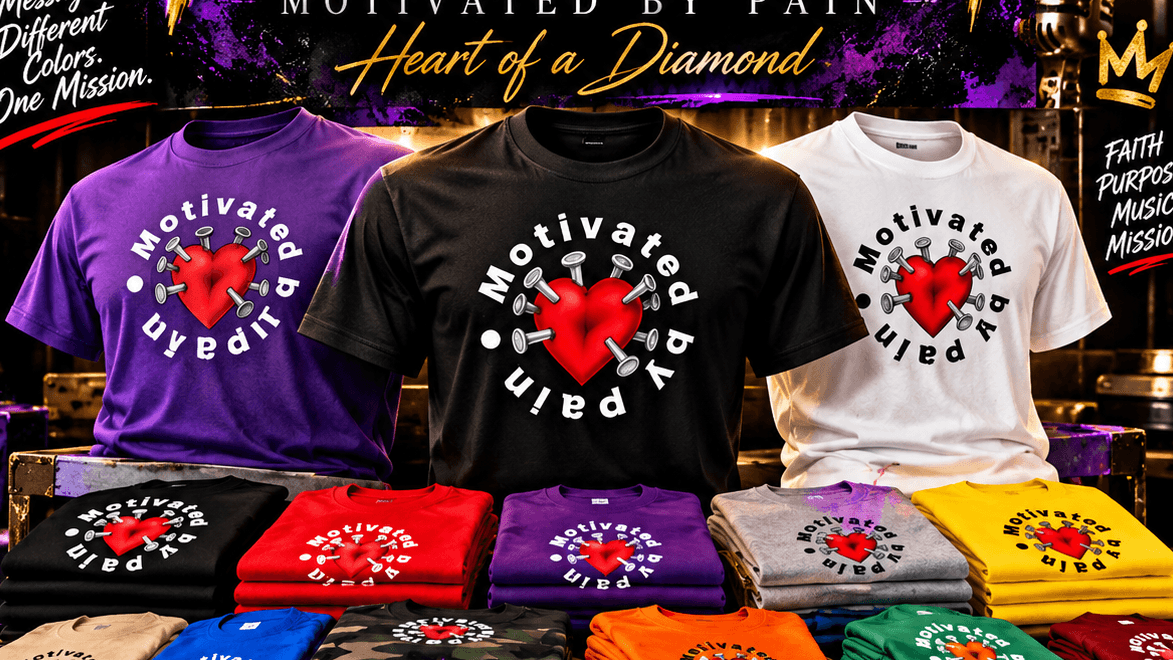MOTIVATED BY PAIN SHIRTS