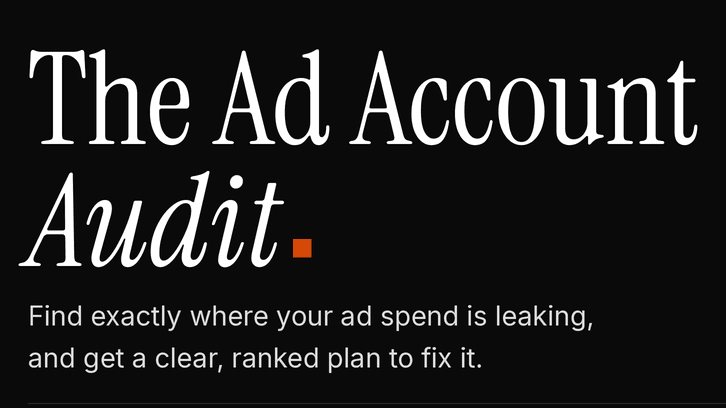 The Single Account Audit