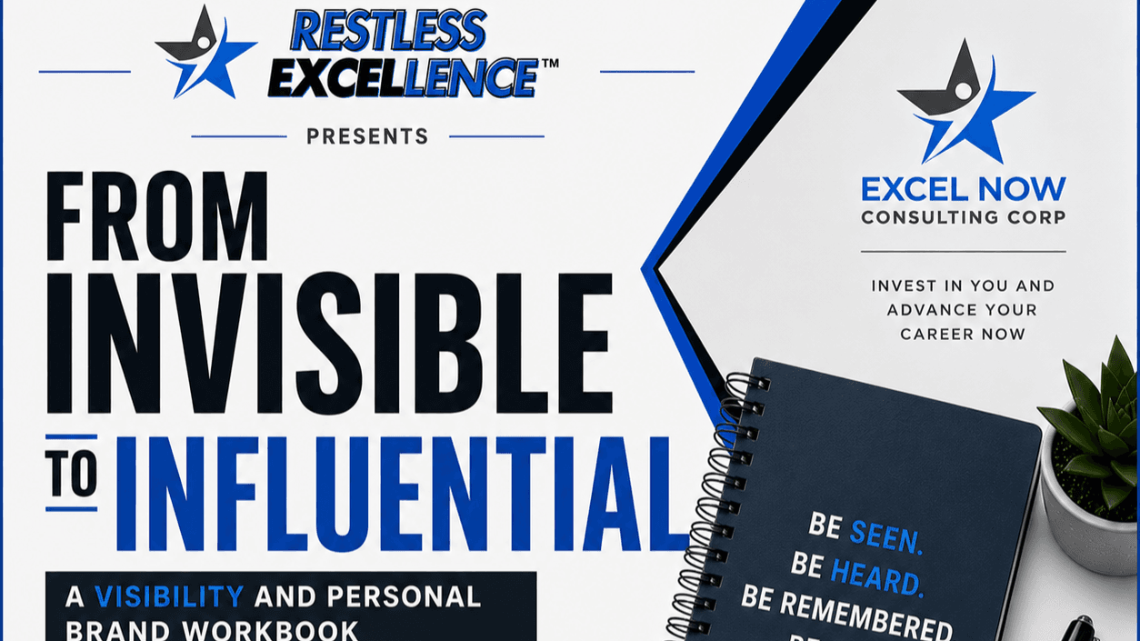 Get My From Invisible to Influential Workbook Now!