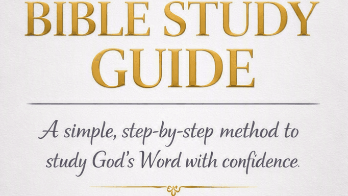 “The Beginner’s Luxury Bible Study Guide”
