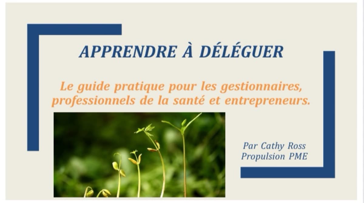 Apprendre à déléguer