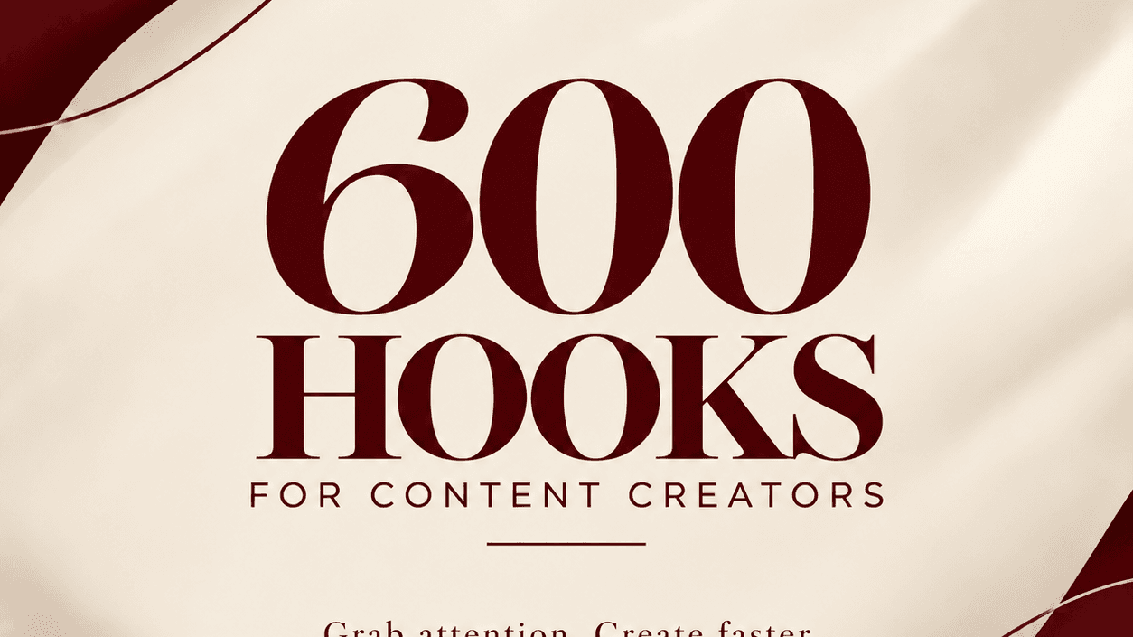October Content Ideas Guide -120 Ideas, 600 Hooks