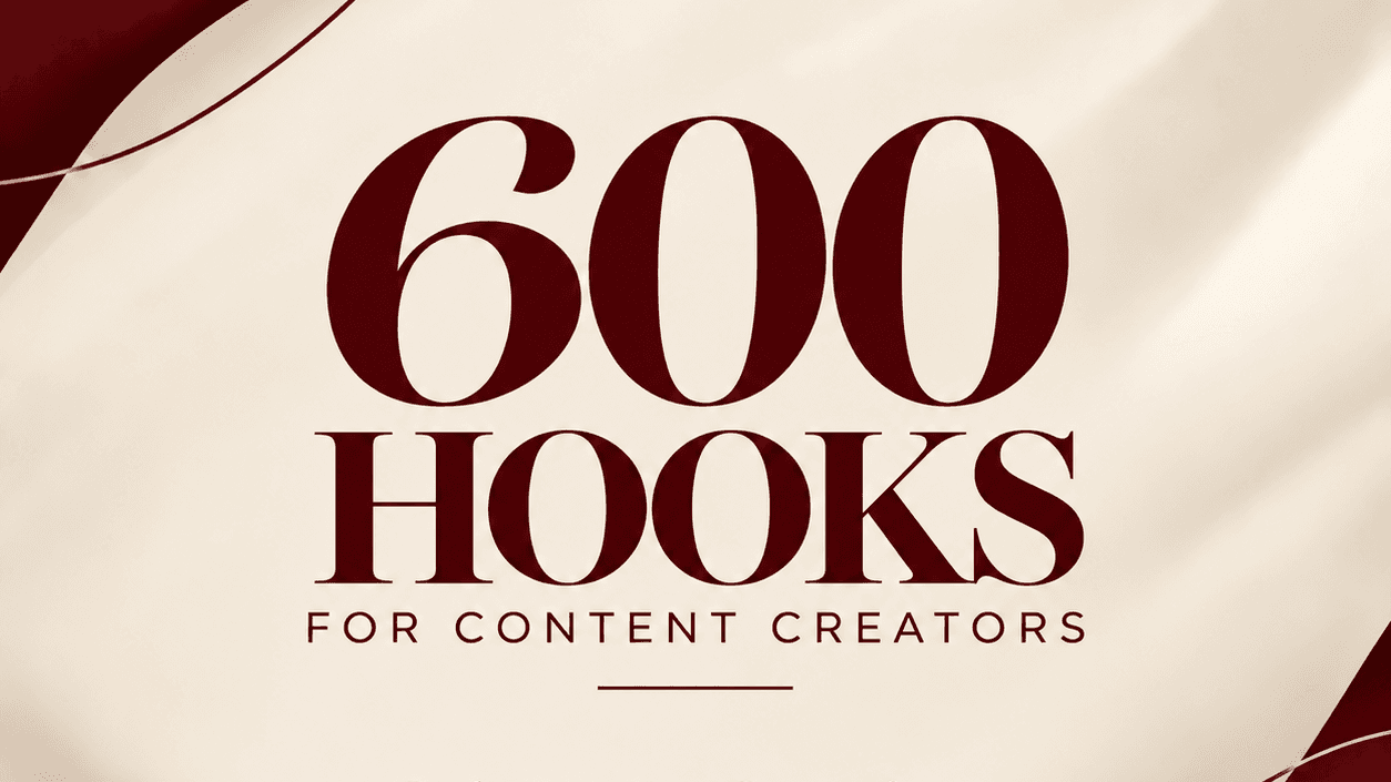 October Content Ideas Guide -120 Ideas, 600 Hooks
